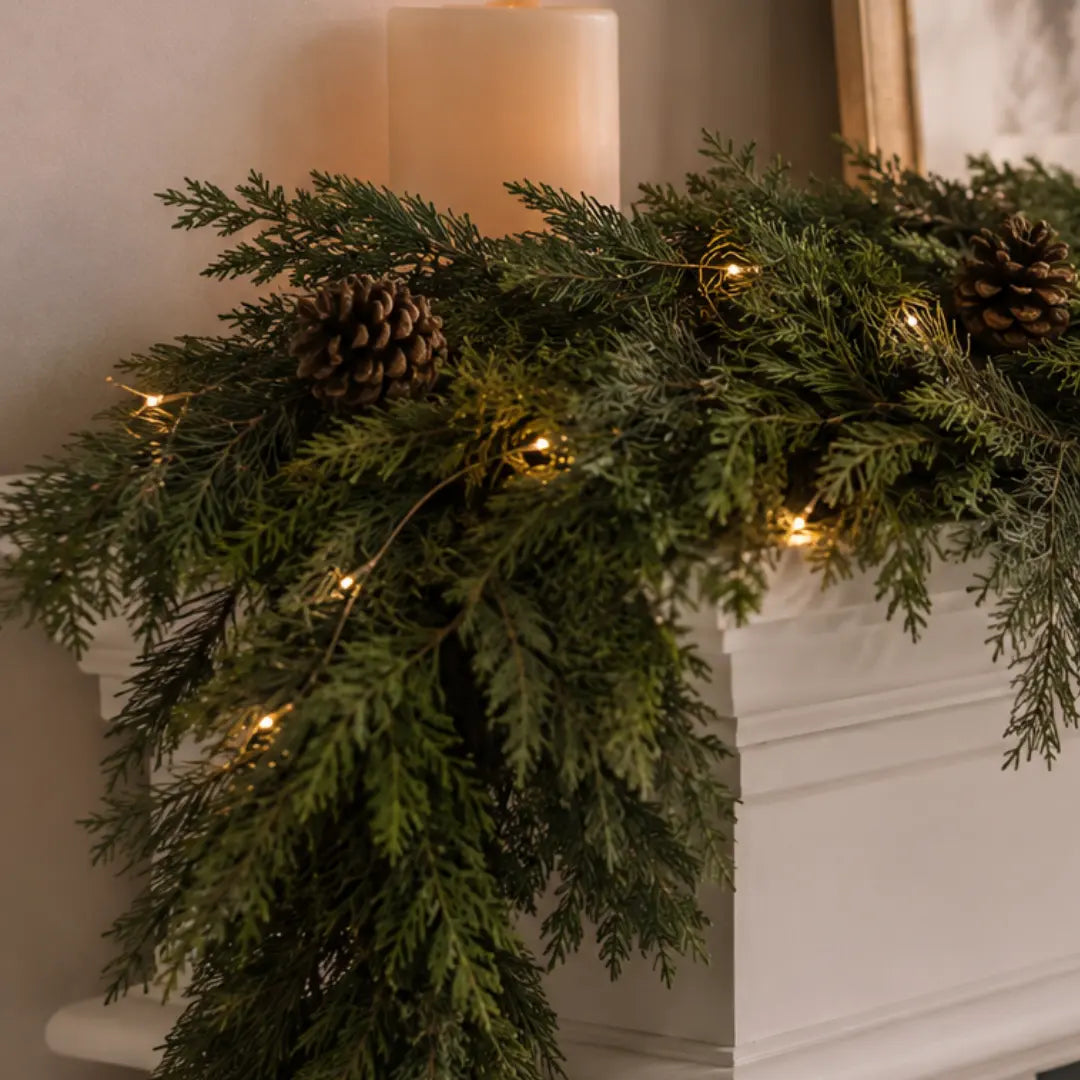 Cedar garland styling